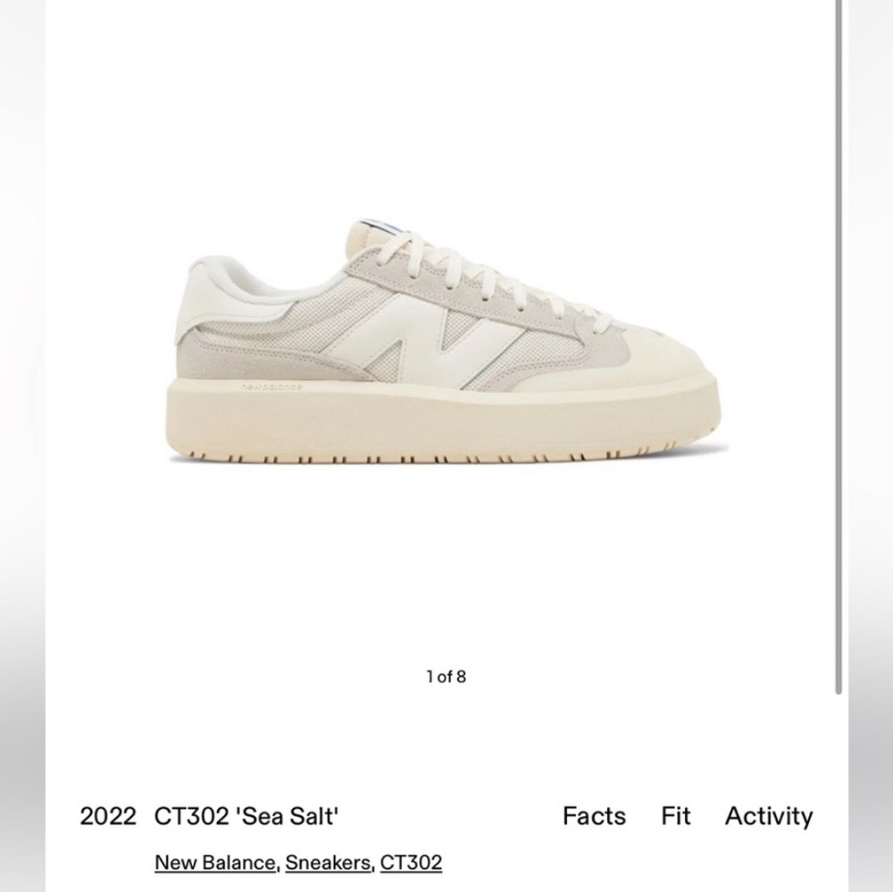 COPY - New Balance CT302 ‘Sea Salt’ tennis shoes